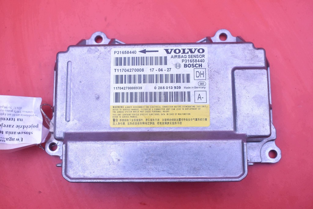 modulo SENSOR airbag airbag P31658440 VOLVO V60 1 e 10-13