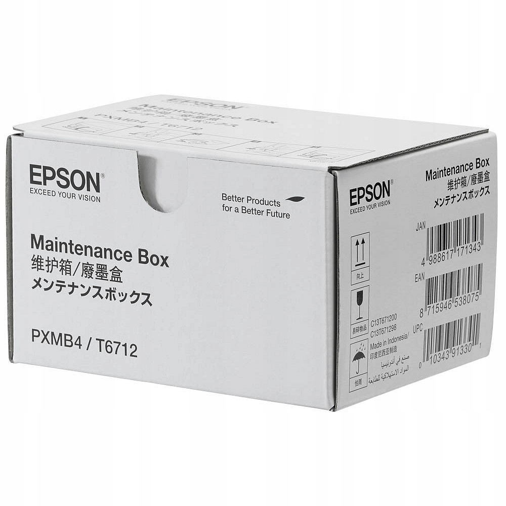 ORYGINAŁ Epson PXMB4 C13T671200 Maintenance Box WorkForce Pro WF-8590 DWF Stan opakowania oryginalne