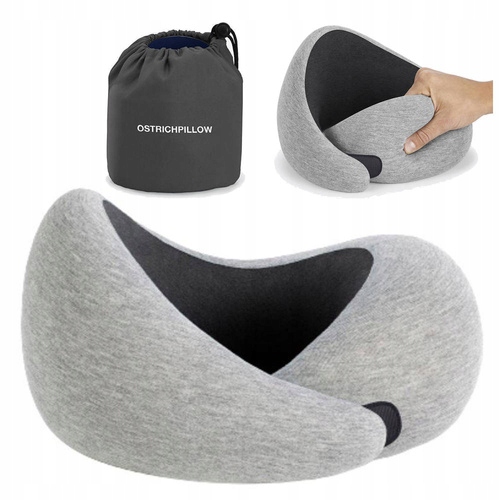 Polštář Ostrichpillow Go midnight grey