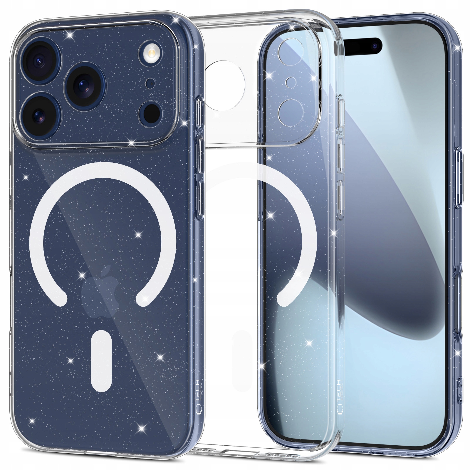 Tech- Protect Flexair MagSafe iPhone 17 Pro Max Glitter Tech- Protect