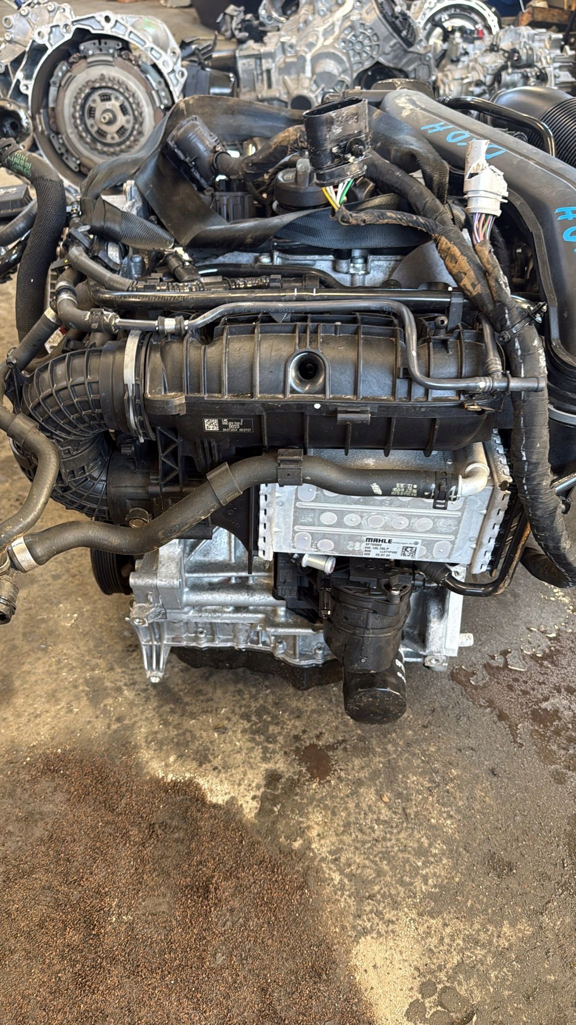 engine complete AUDI VW 1,5 TSI DXDH