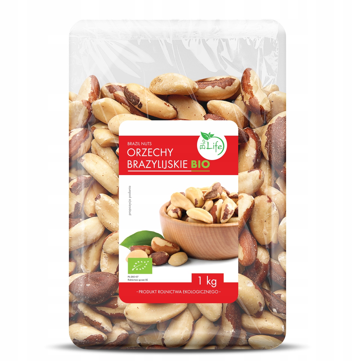 Brazilské ořechy Biolife ekologické Bio 1 kg
