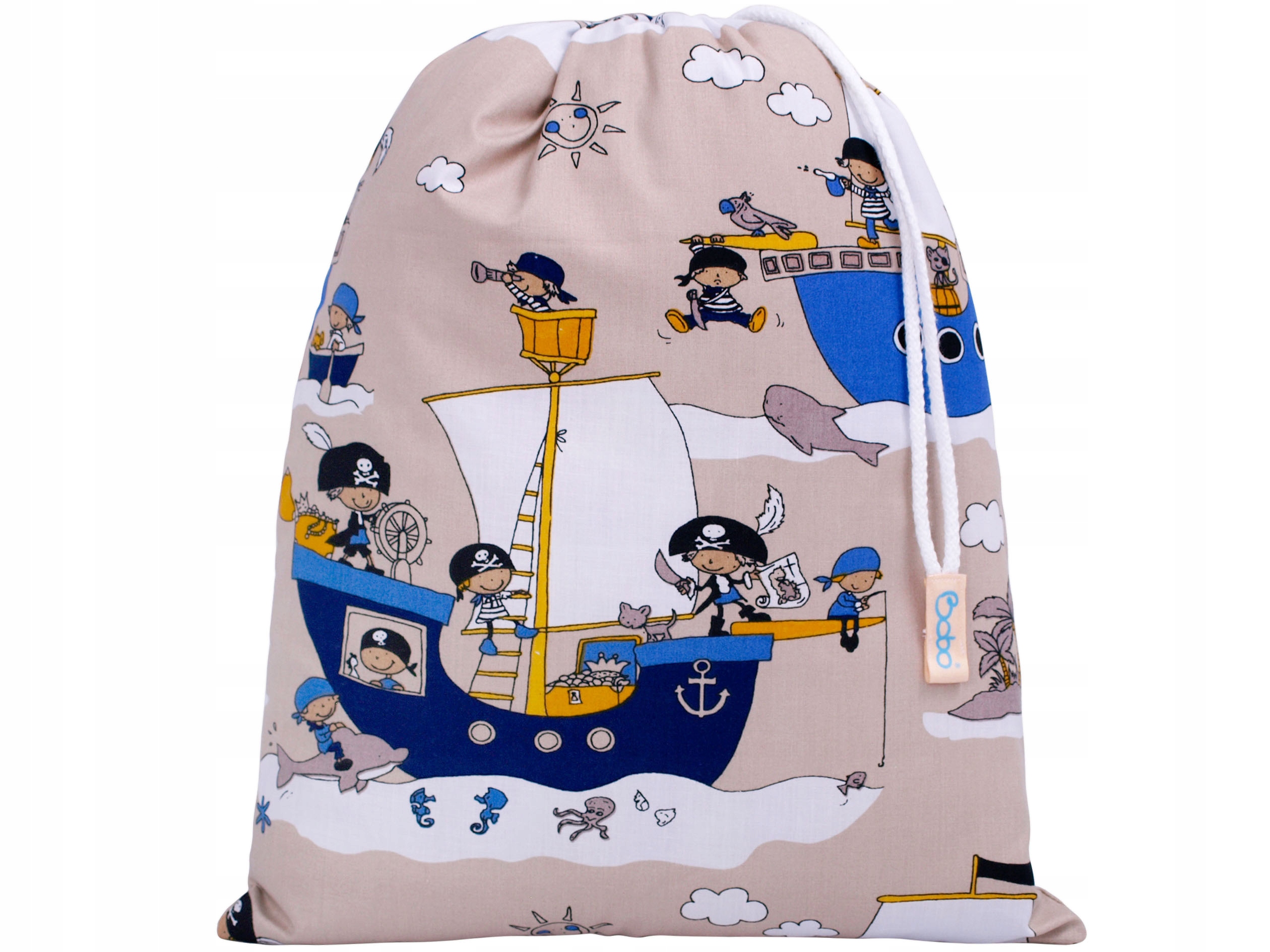 Worek przedszkolaka na obuwie buty BOBO bawełna Liczba komór 1