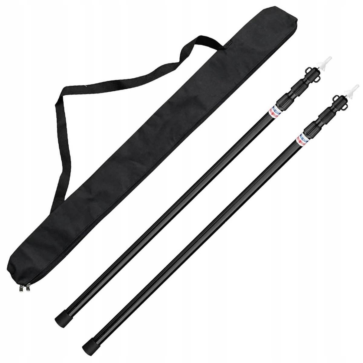 Stanový Stožár Teleskopický Sloupek Pro Stan Plandek 95-230 cm 2ks