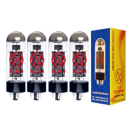 EL34 II JJ-Electronic 4 ks vybraná štvorka