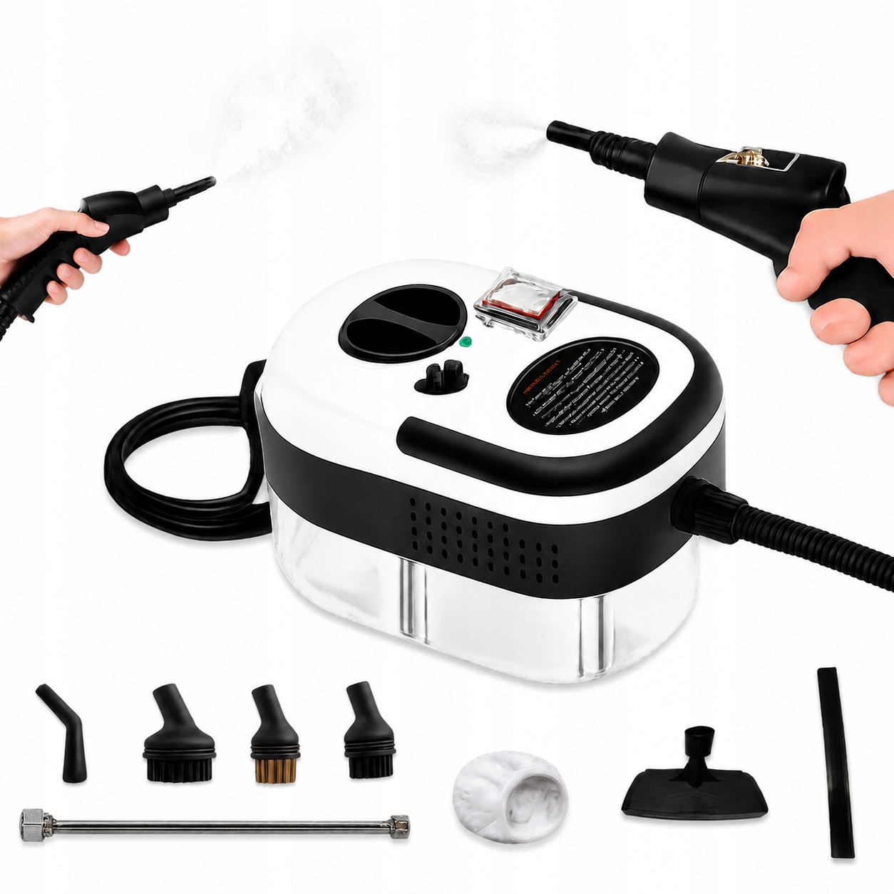 Myjka Parowa Parownica 2500W Do Czyszczenia I Usuwania Brudu