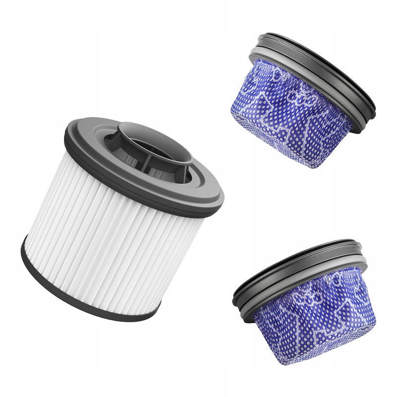 Zestaw akcesoriów (1* Filtr HEPA, 2* Uchwyt filtra gąbkowego