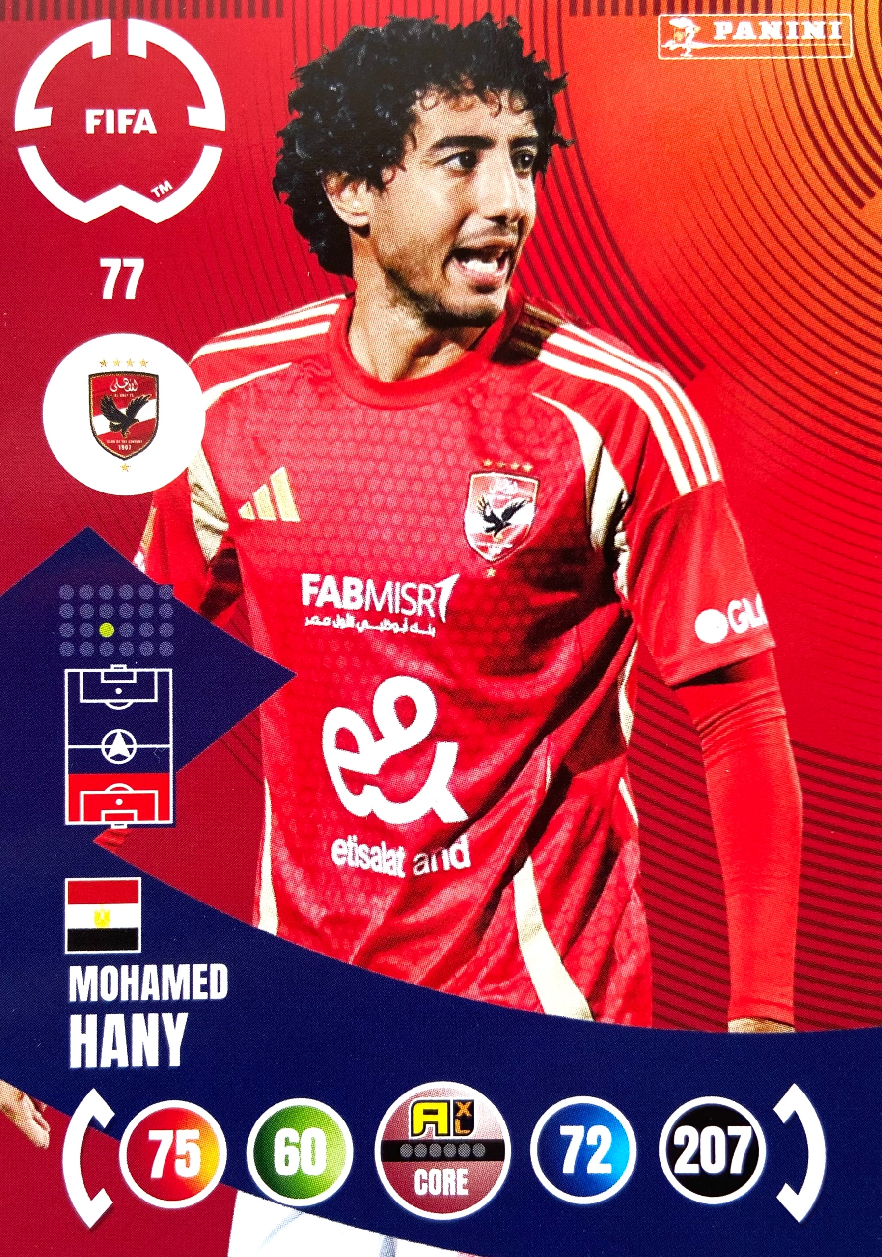 Fifa Club World Cup 2025 Team Mate Base 77 Mohamed Hany Al Ahly Fc