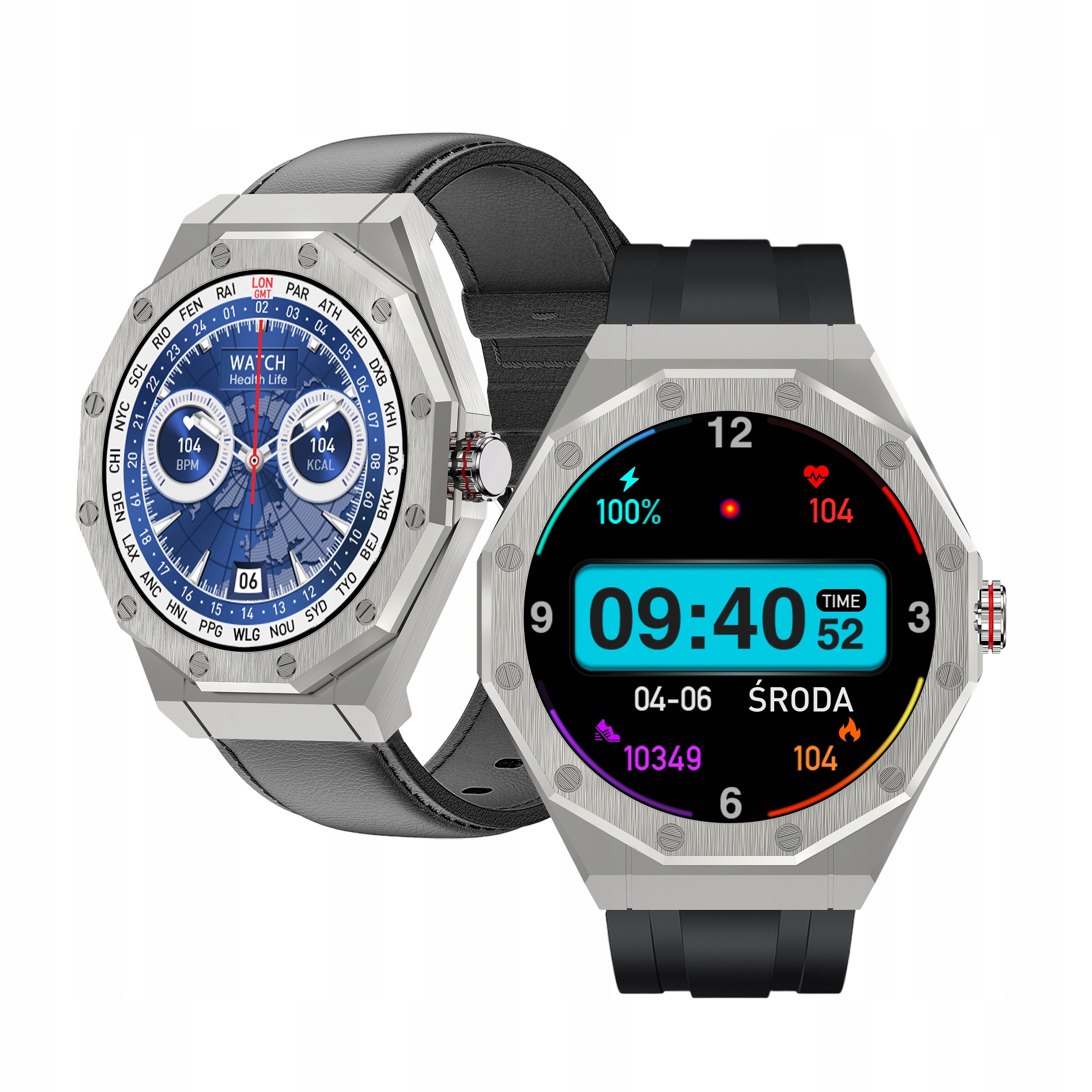 Kiano Kw-es – Inteligentní Pánské Hodinky s IP68 a výkonnou baterií