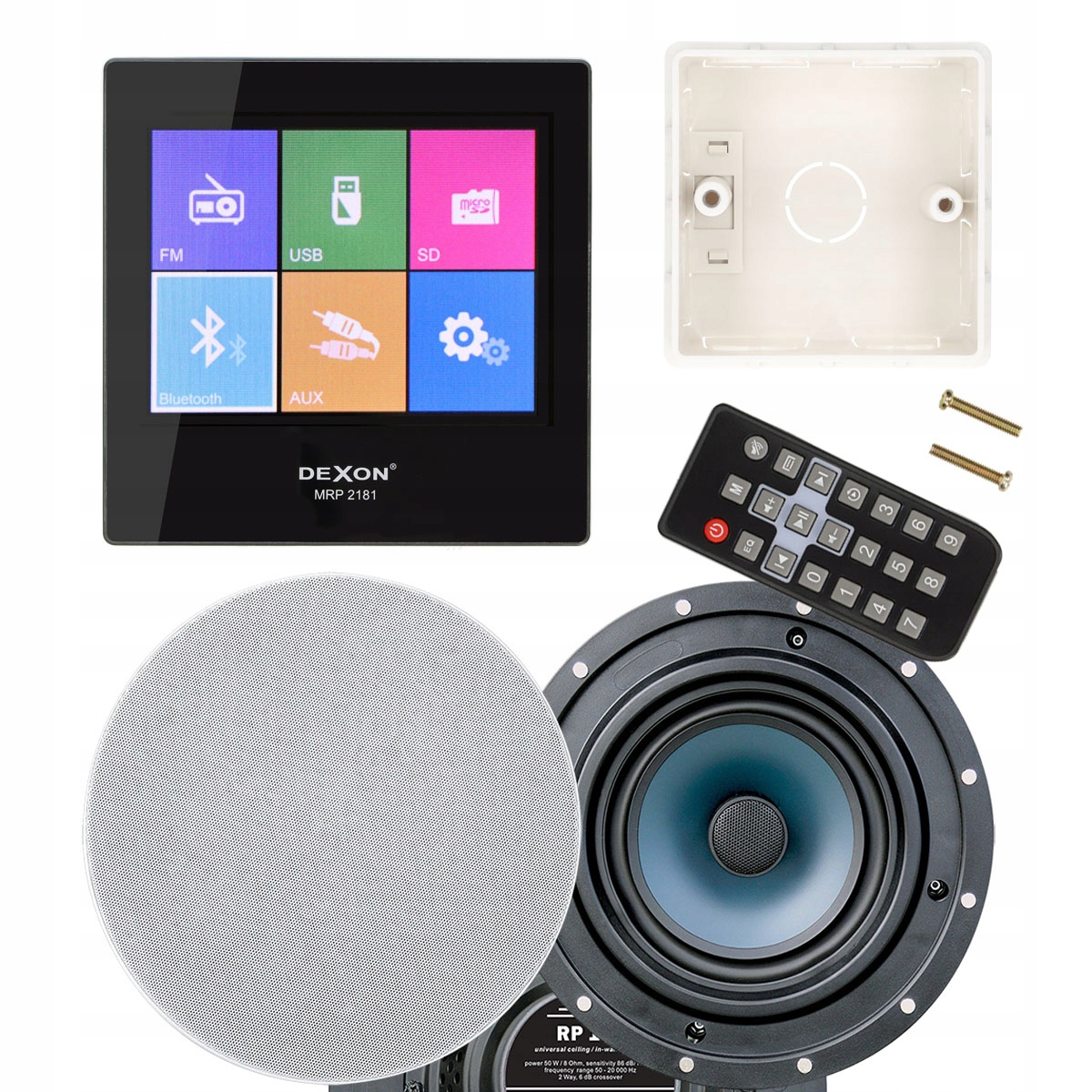 DEXON RADIO Z BLUETOOTH USB DO ŁAZIENKI KUCHNI CO Sklep, Opinie, Cena