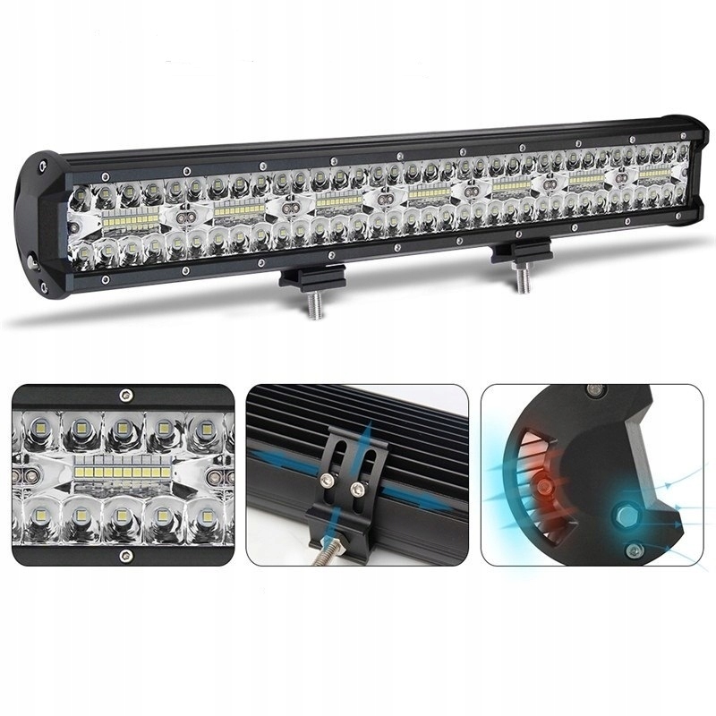

Panel Led Lampa Robocza Halogen 420W Quad Off Road