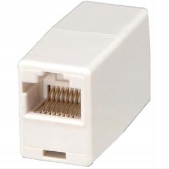 Adapter sieciowy RJ45 8p8c gniazdo-gniazdo złączka przedłużka beczka