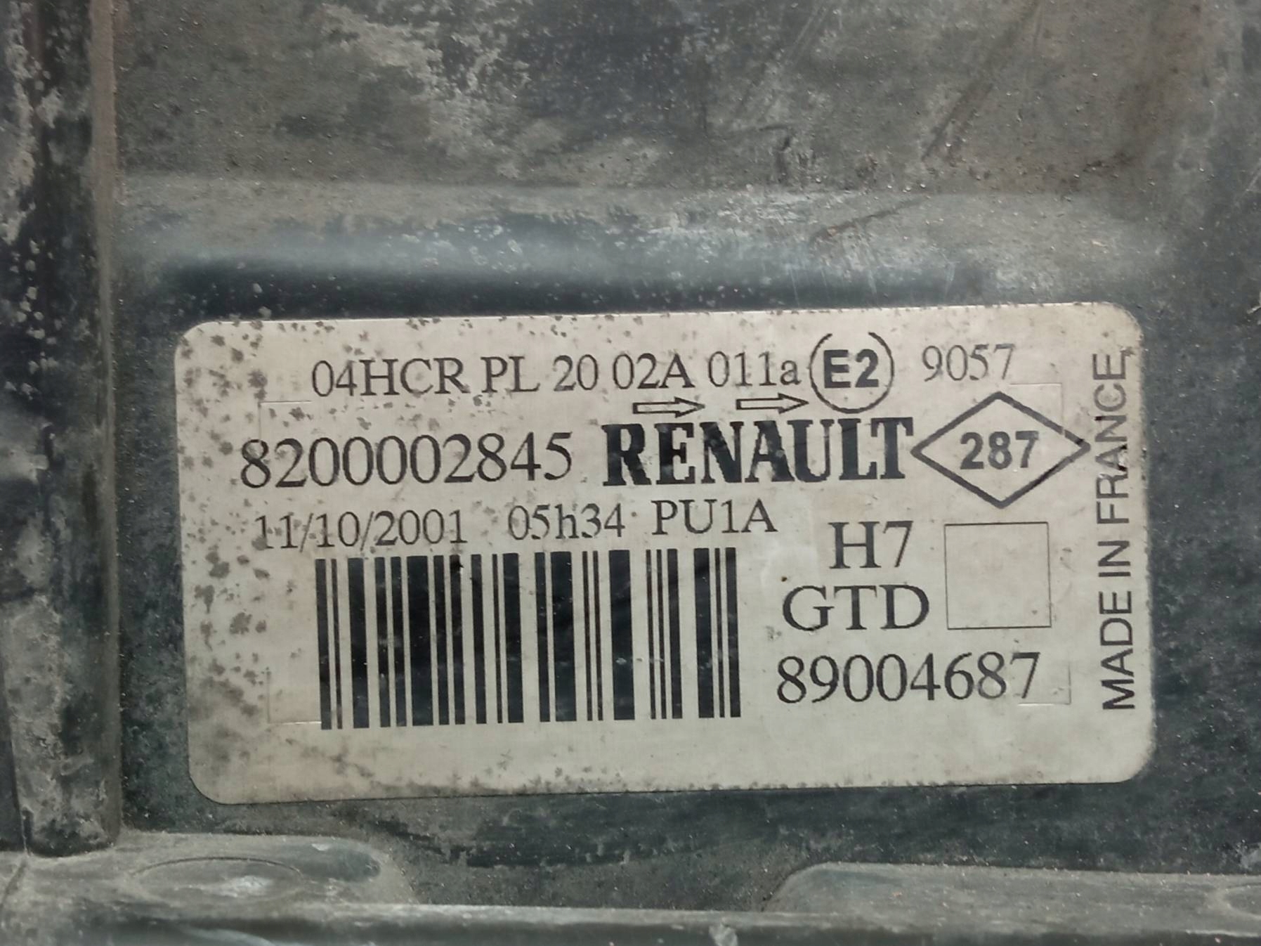 light front left EUROPA 8200002845 Renault Laguna II (2000-2007)