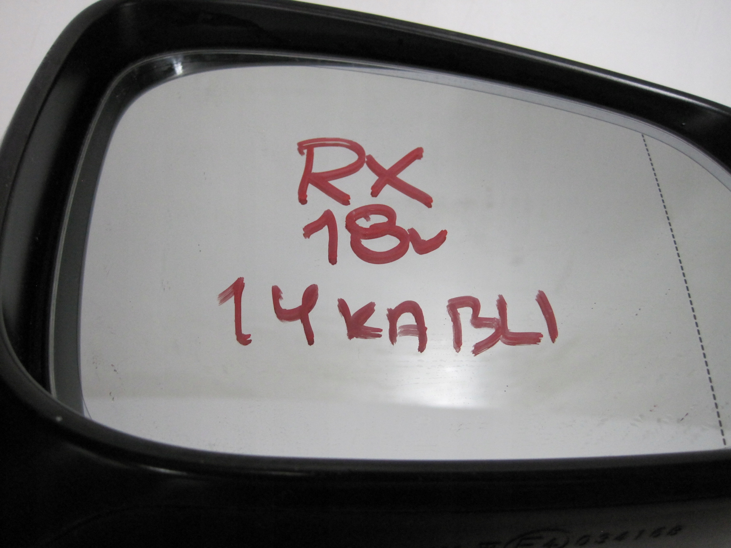 mirror right LEXUS RX without CHROMU
