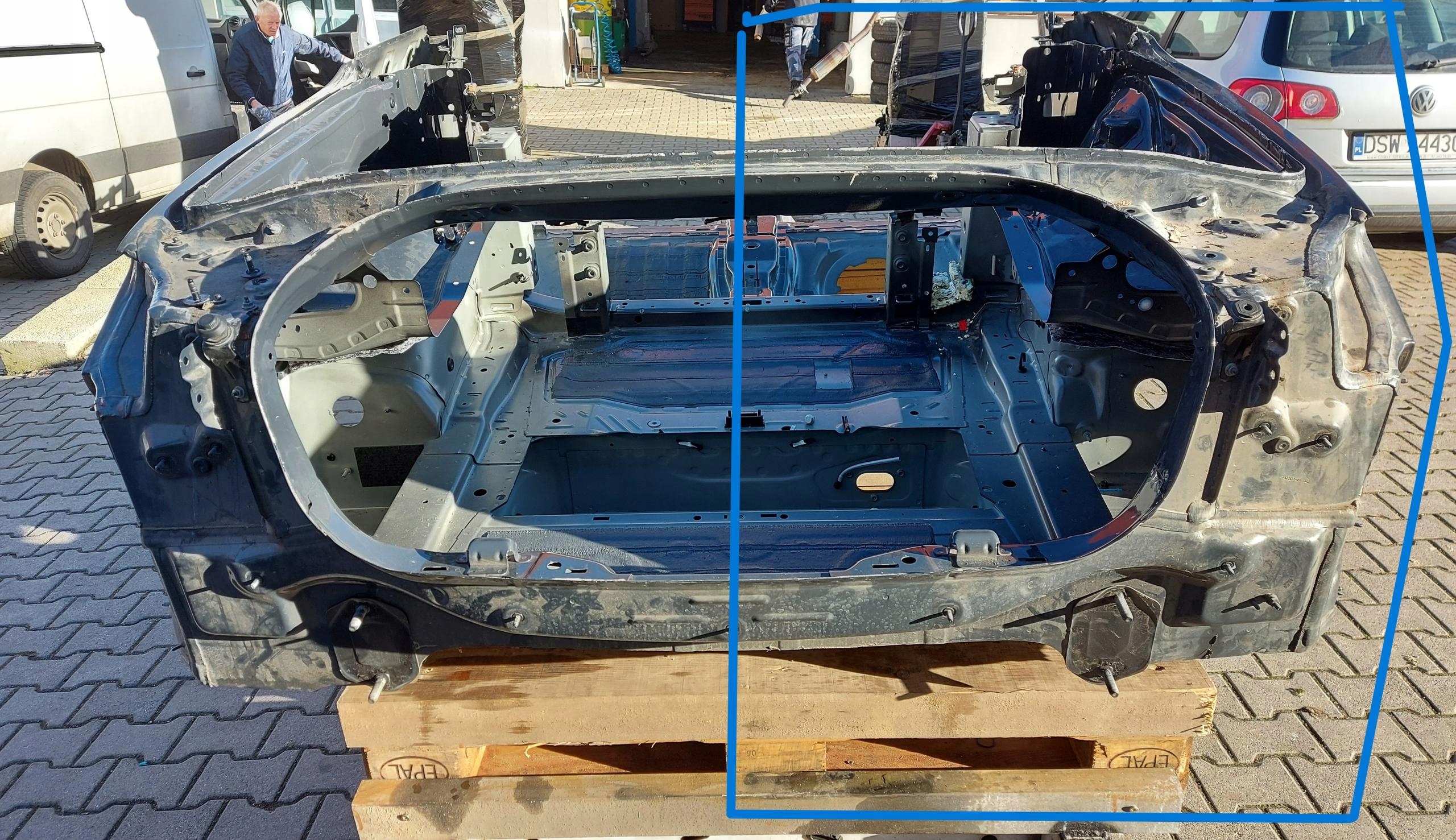 BMW G23 M440i Cabrio parafango LONGHERONE posteriore Destra C27