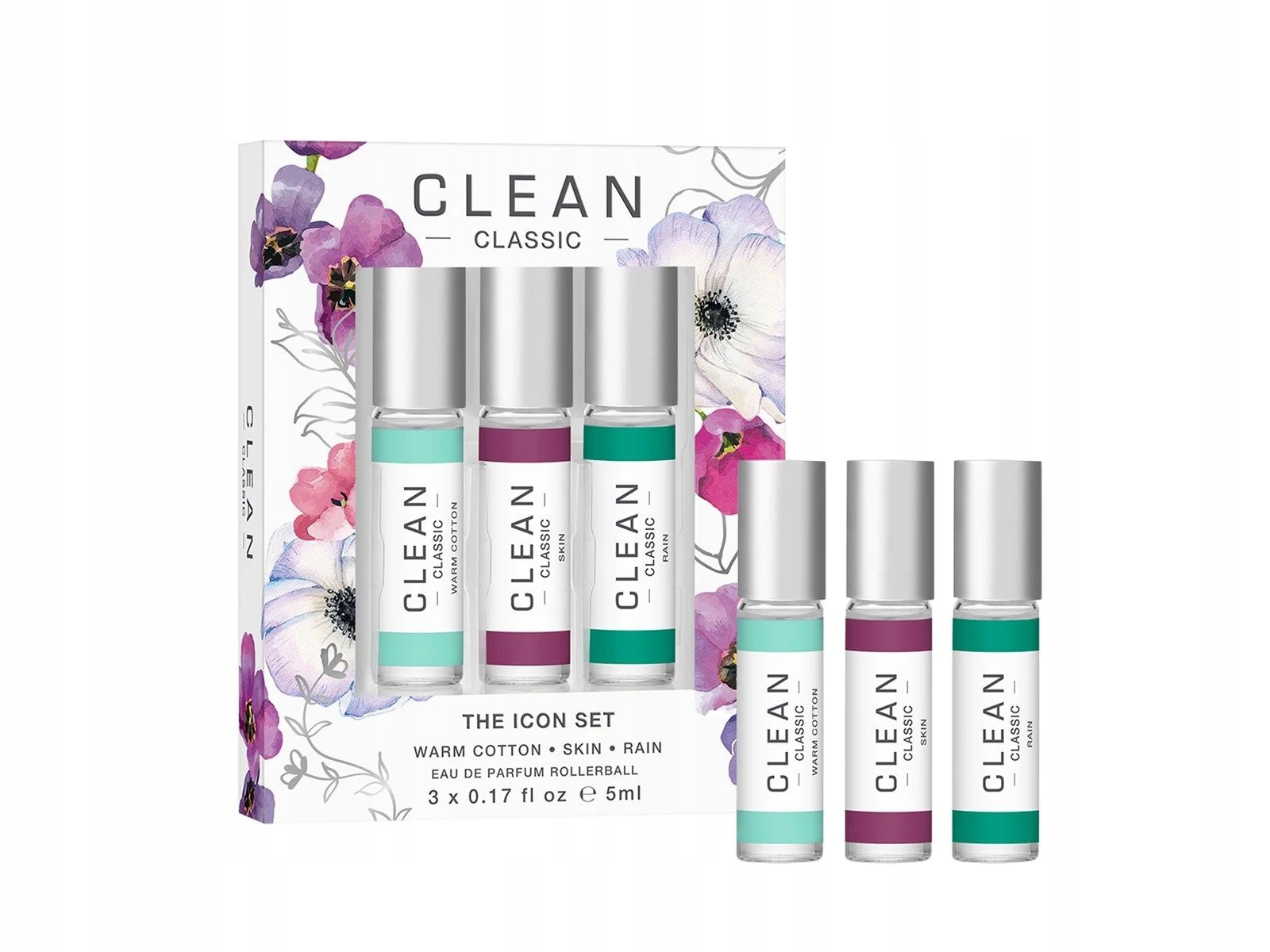 Clean Classic Layering 3-PACK Rollerball Dárková Krabička