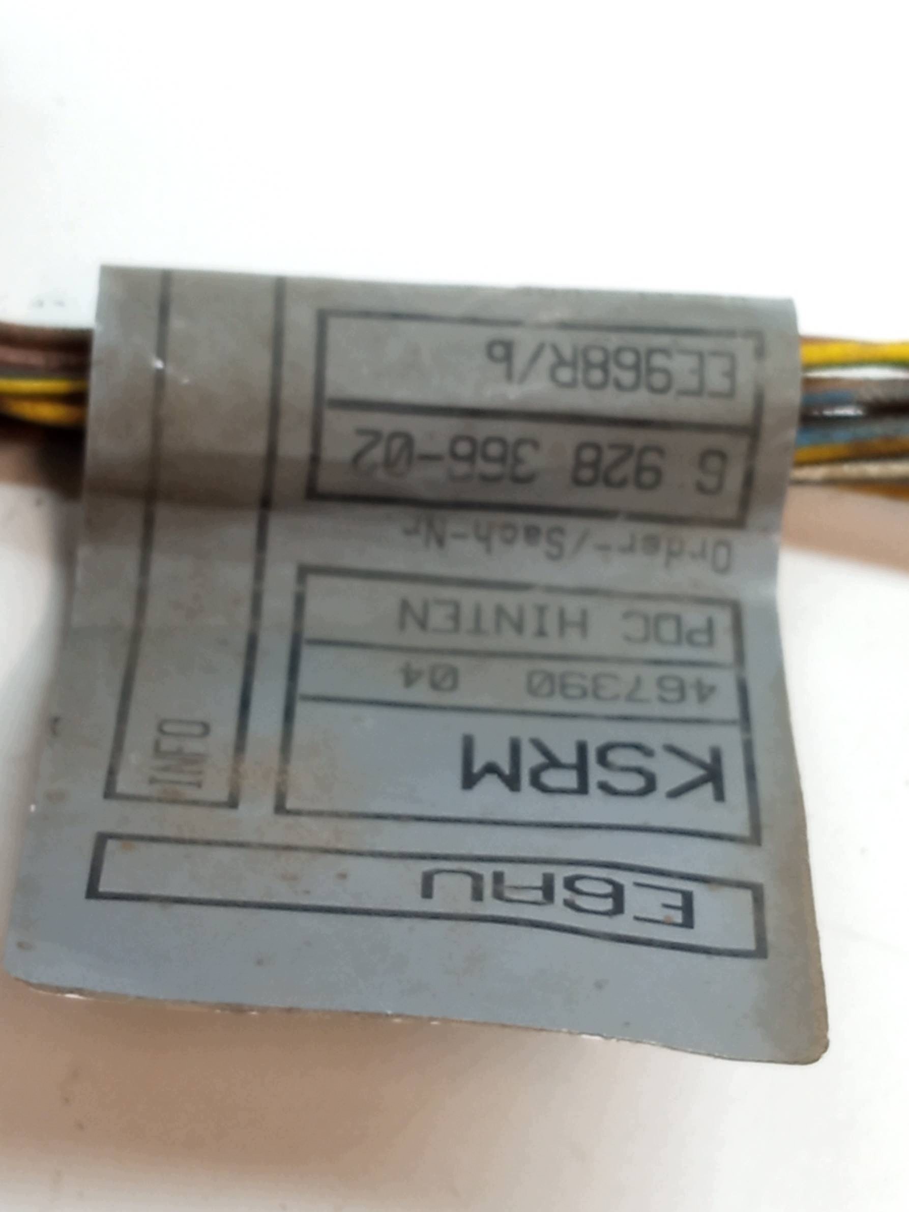 bundle PDC 6928366 6928363 Bmw Seria 5 V (2003-2010) E60/61