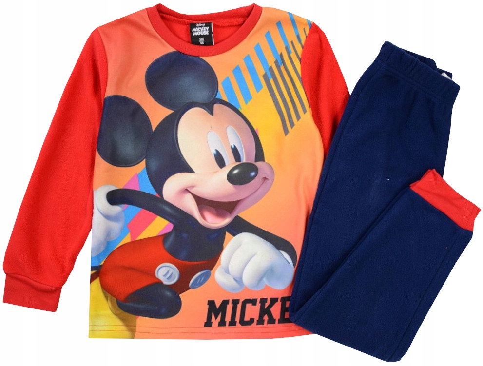 

Myszka Mickey Piżama Polar Ocieplana 2 R076D