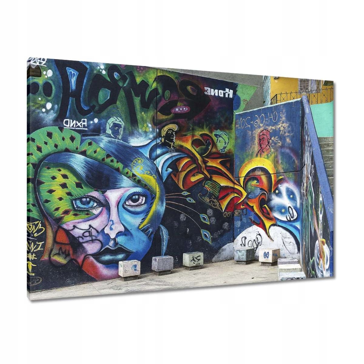 Obrazy 100x70 Graffitti Mural