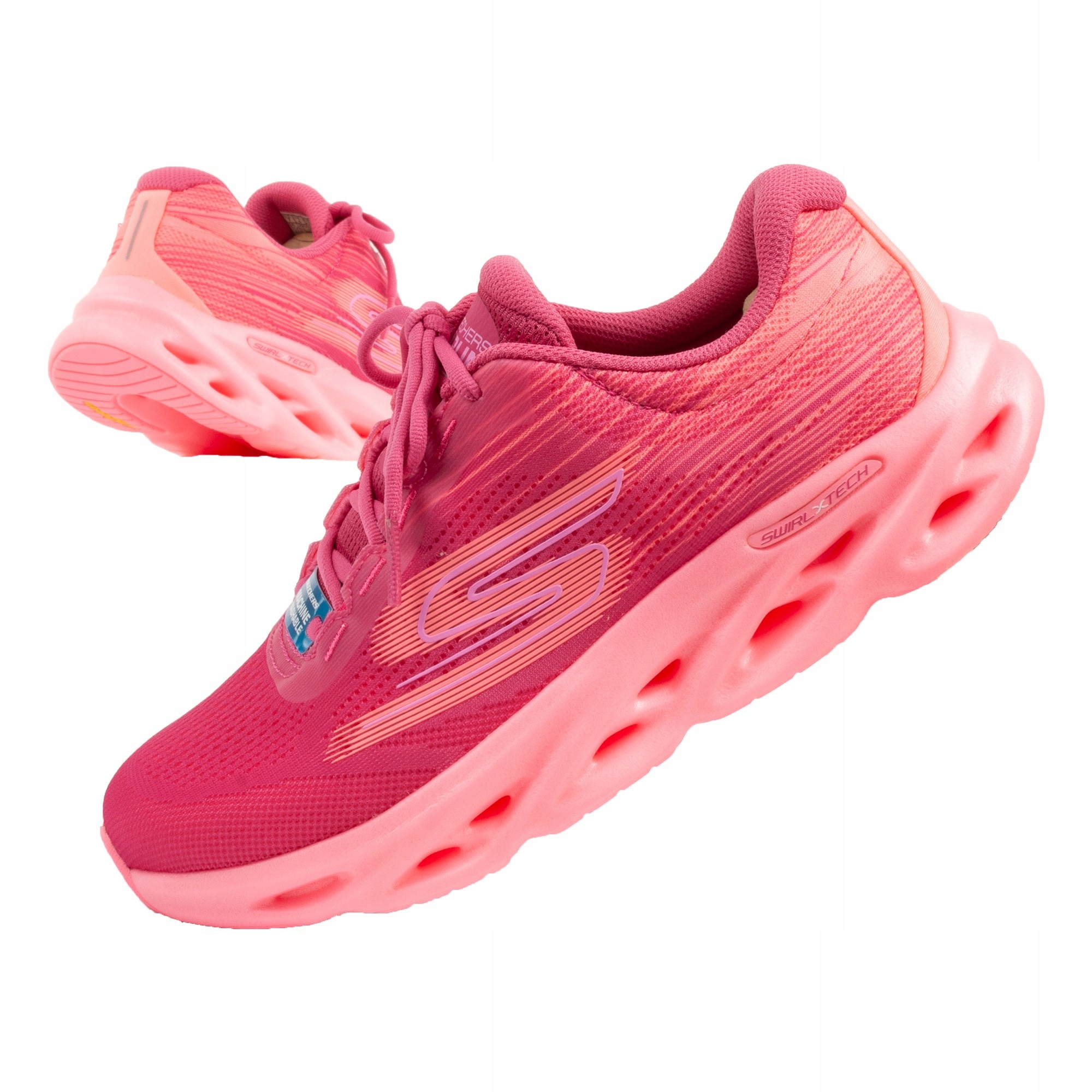 Dámské sportovní boty Skechers Go Run Swirl Tech Speed [129501/HPPK]