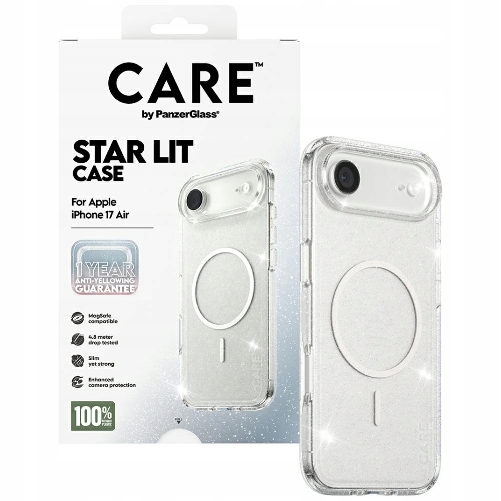 Pouzdro Panzerglass pro iPhone 17 Air, obal MagSafe Brokat, krytka krytu