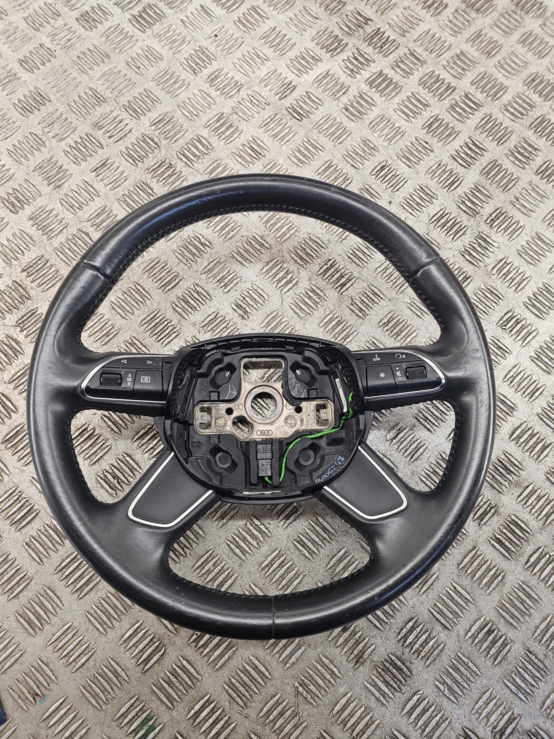 lenkrad Leder MULTIFUNKCJA MULTI Leder 8U0419091B AUDI A3 8V
