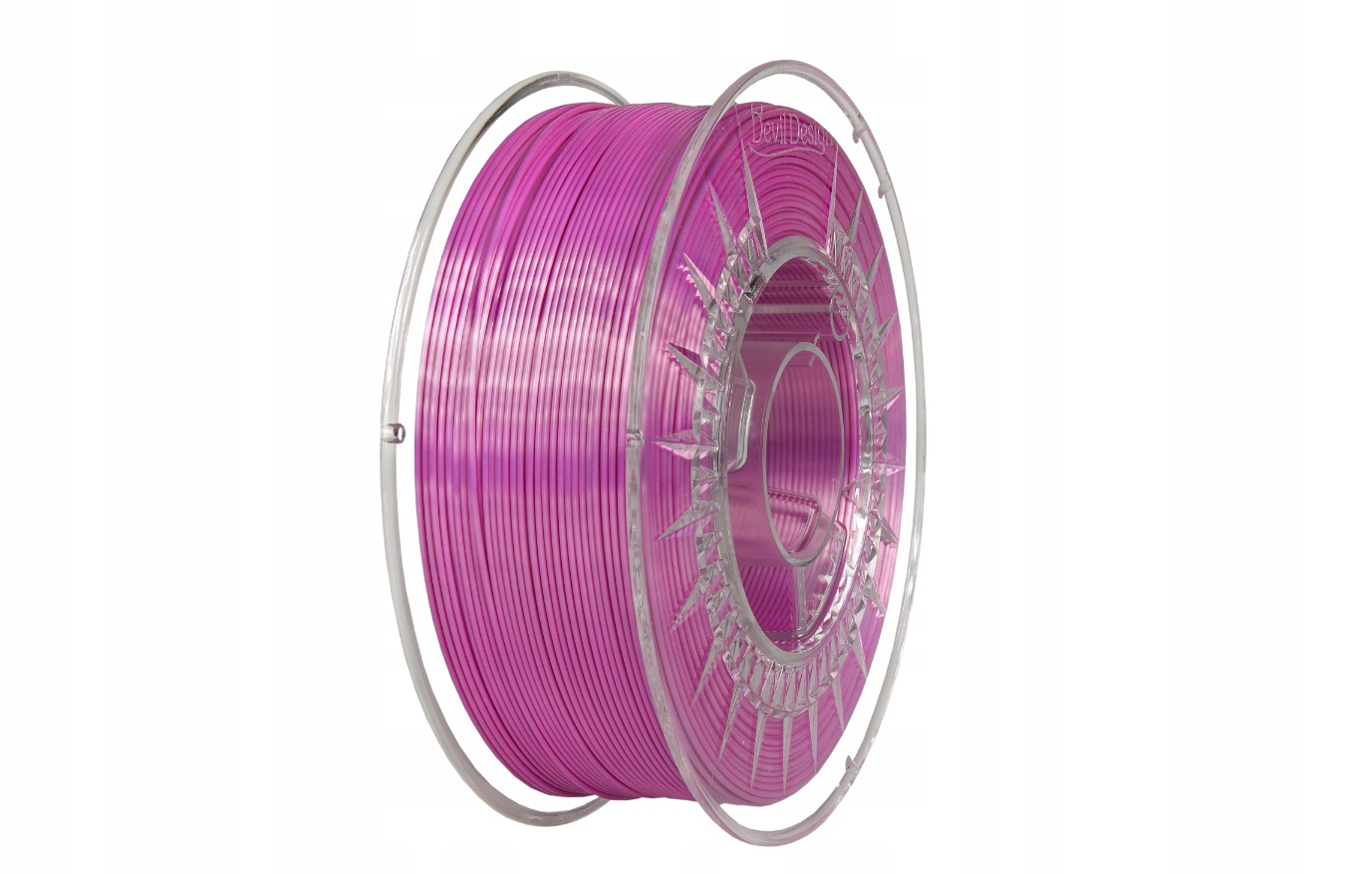 Filament Devil Design Silk Bright Pink 1,75 mm 1kg Metaliczny Błyszczący