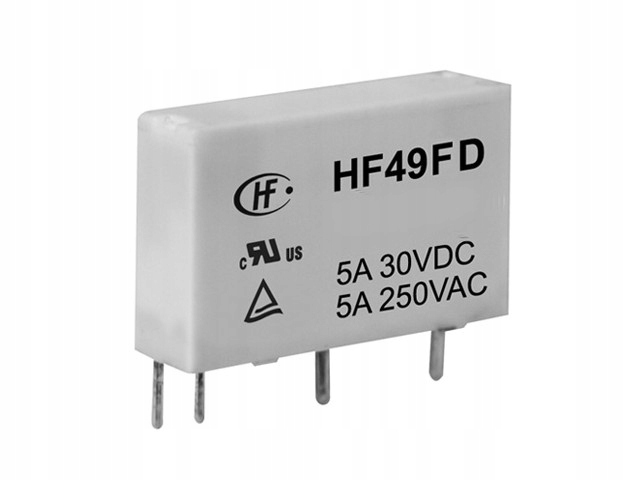 

Przekaźnik elektromagnetyczny 5V 5A/240V 5A/30V