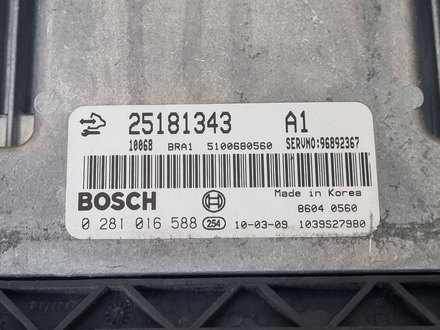 running board startowy Chevrolet Captiva C100 2010 25181343