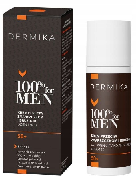 

Dermika 100% For Men Krem Przeciw Zmarszczkom 50+