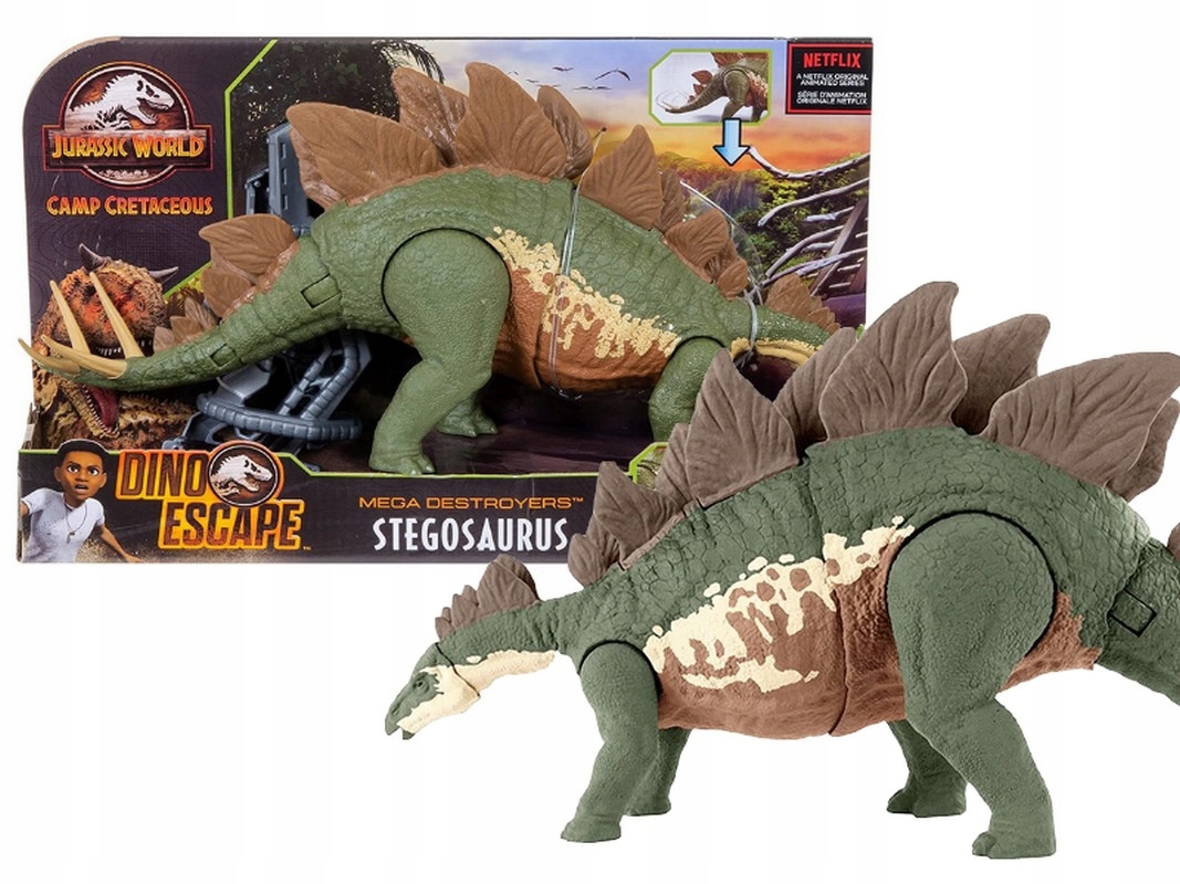 

Jurassic World Dinozaur Stegozaurus Mega Niszczyci