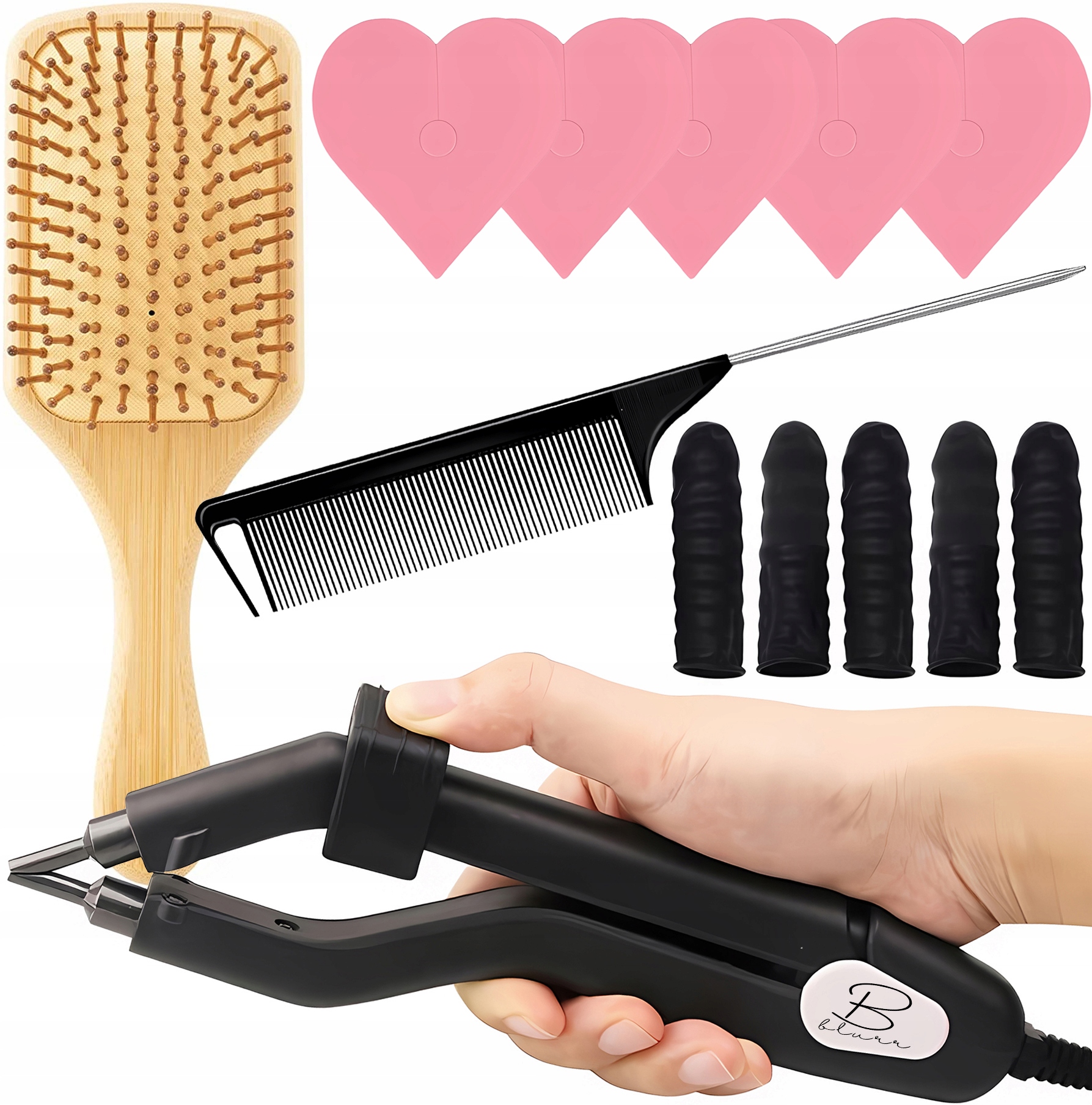 Svařovač Vlasů Ask Loof Sada pro prodlužování keratinu za tepla