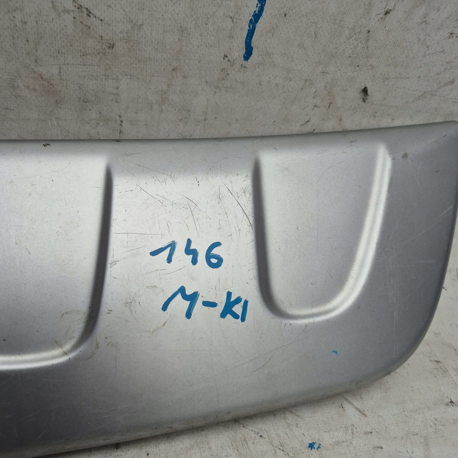 SKODA FABIA II 5J7 ROOMSTER SCOUT LIFT 10- bumper diffuser spoiler rear part
