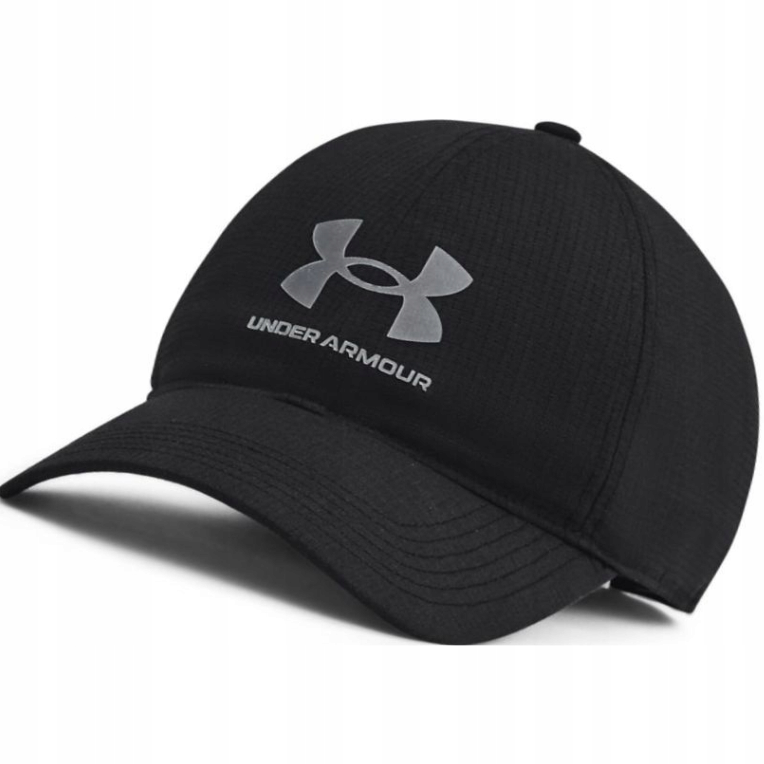 MĘSKA CZAPKA DŻOKEJKA UNDER ARMOUR CHŁODZĄCA ISO-CHILL ARMOURVENT REGULACJA