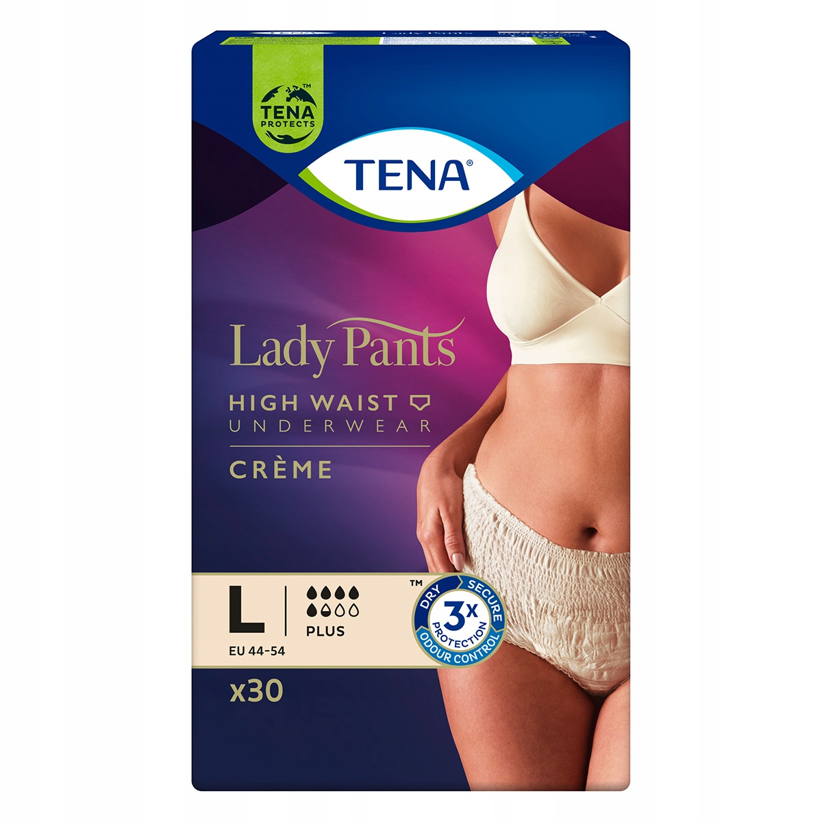 

Majtki chłonne Tena Lady Pants Creme L 30szt