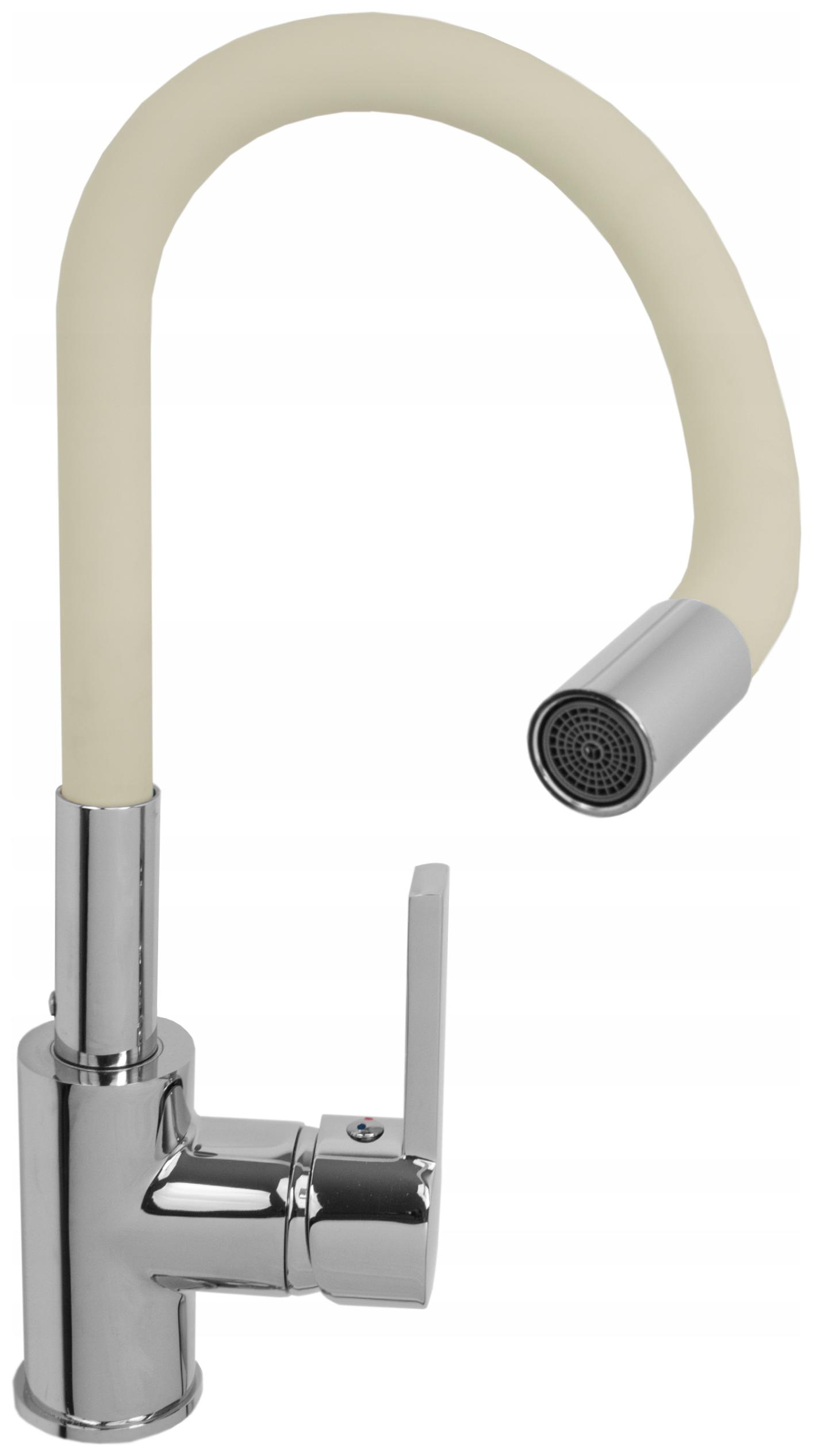 Kuchynská Batéria Elastická Béžová s granitovým drezom