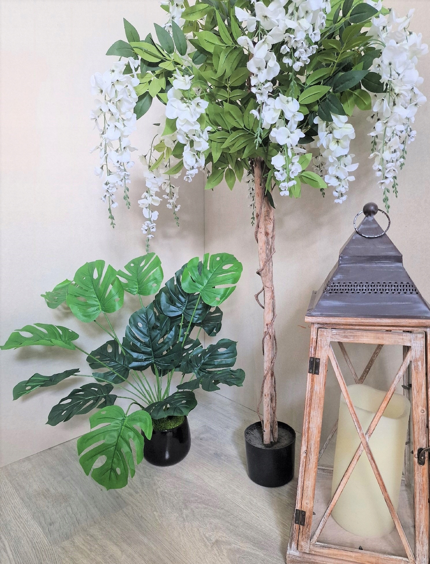 SZTUCZNE KWIATY LIŚCIE MONSTERY MONSTERA BUKIET Typ inny