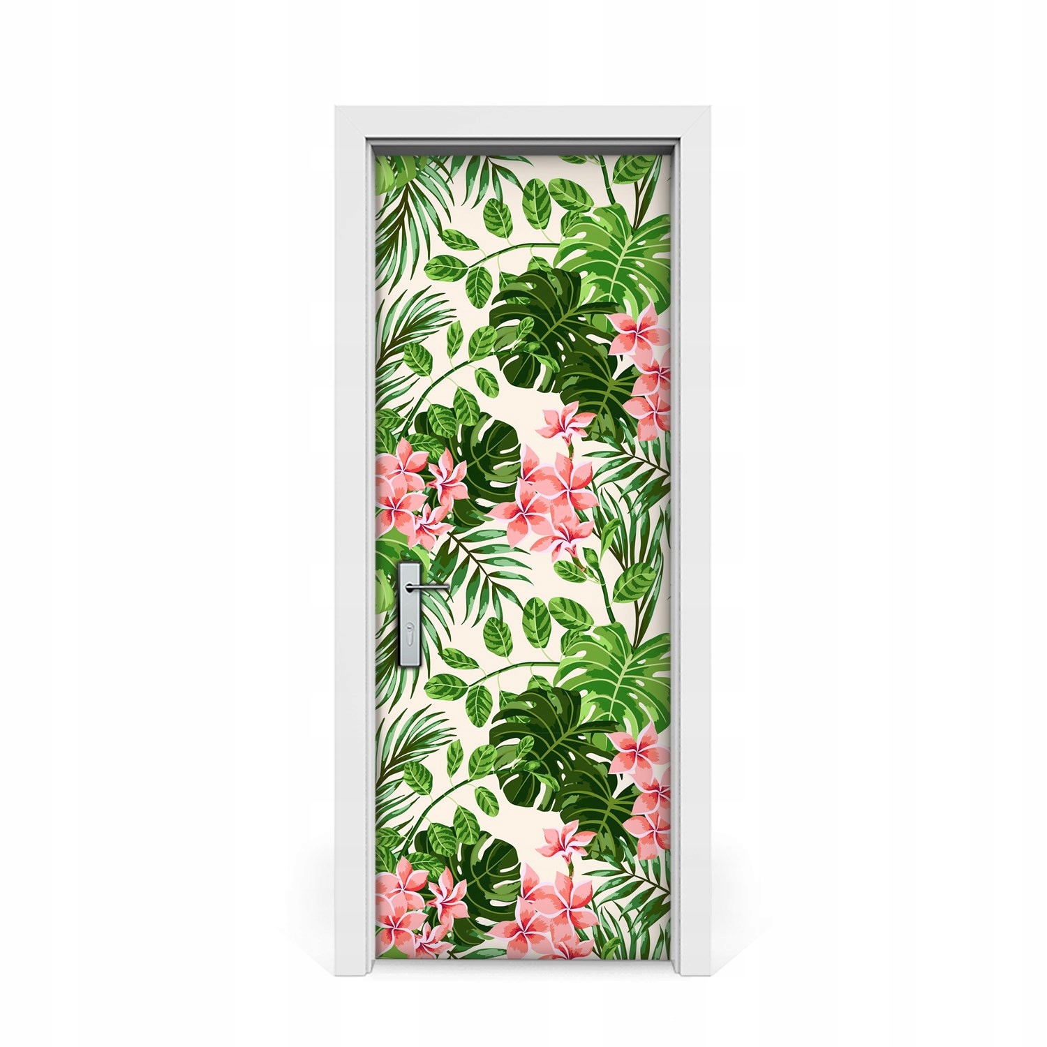 

Naklejka na drzwi okleina Hibiskus 75x205