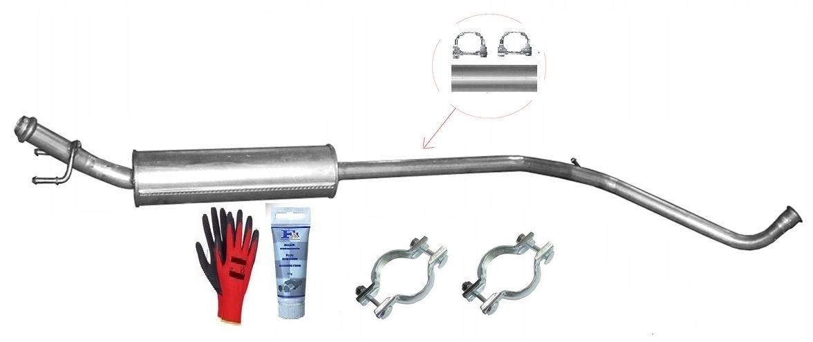 Citroen C4 1.2 Thp 1.6 VTi 16V (od Roku 2010) Tlumič Hatchback Coupé bonus