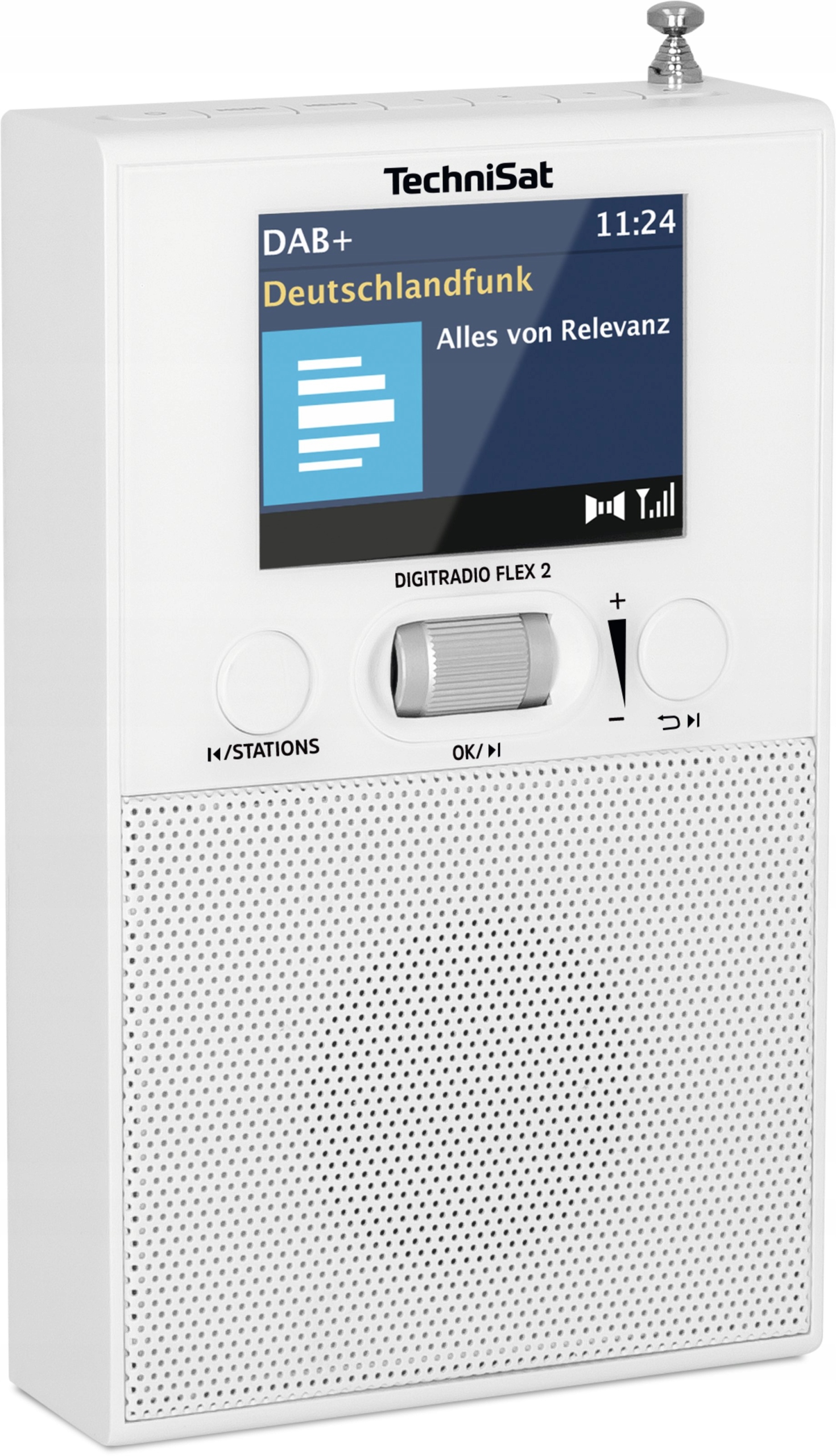 Zásuvkové rádio Digitradio Flex 2 Dab+ Fm Bluetooth hodiny Budík LCD