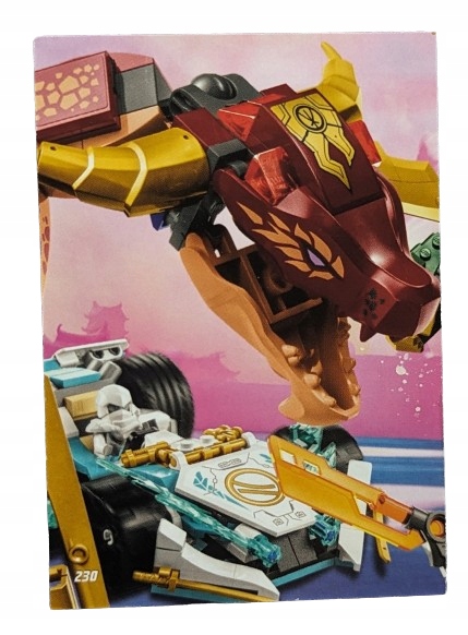 Karta Lego Ninjago Seria 9 Puzzle Numer 230