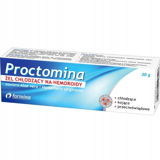 

Proctomina Żel Chłodzący Na Hemoroidy Aloes