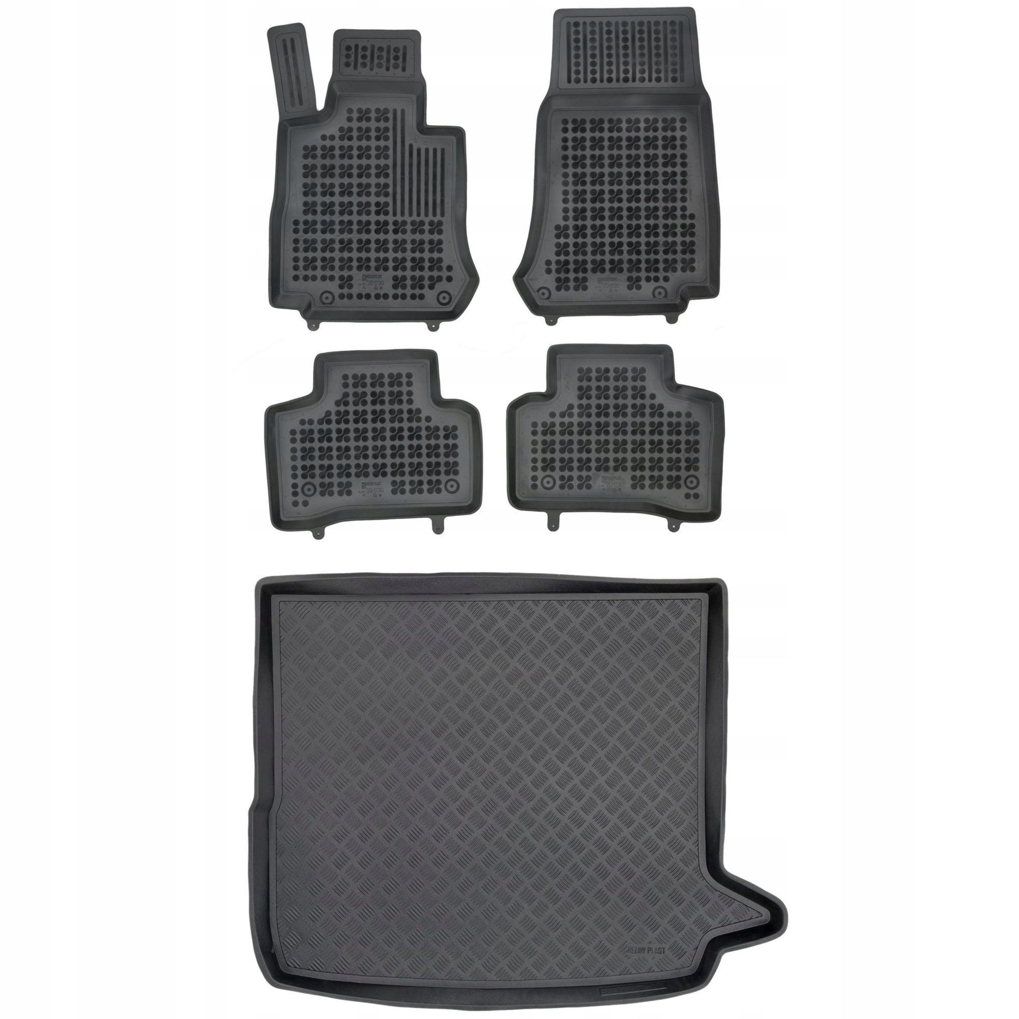 Sada kobercov a rohoží Mercedes Eqc N293 od roku 2019