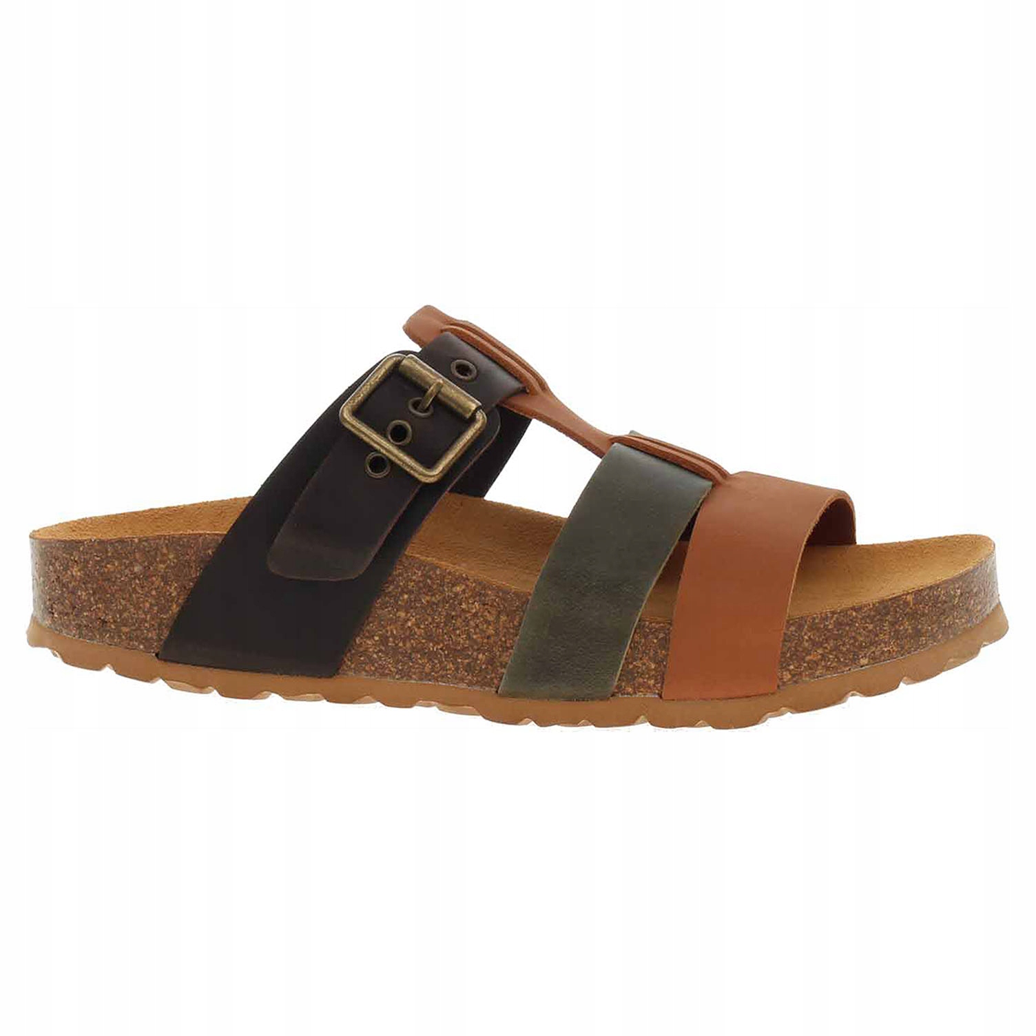 Dámské pantofle Bio Life 2687.7 Betty 876 brown-kaki 38