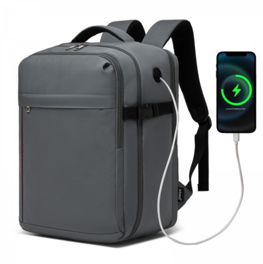 Plecak Torba Ryanair 40x30x20 do Samolotu Wizz Air Podręczny Kabinowy Rosso