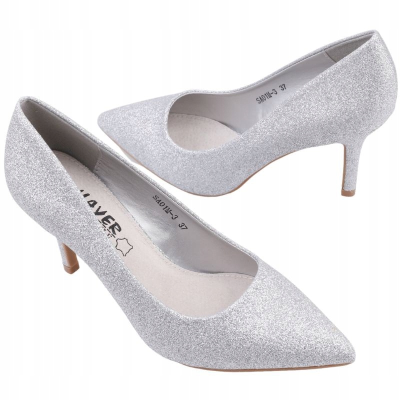 SZPILKI CZÓŁENKA DAMSKIE BUTY SZPIC KLASYCZNE 8CM Stan opakowania oryginalne