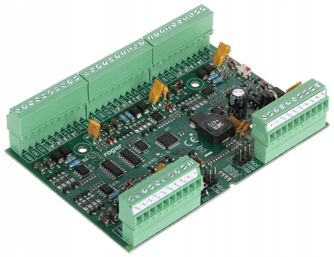 Expandér 4 prechody Roger MCX4D Racs 5