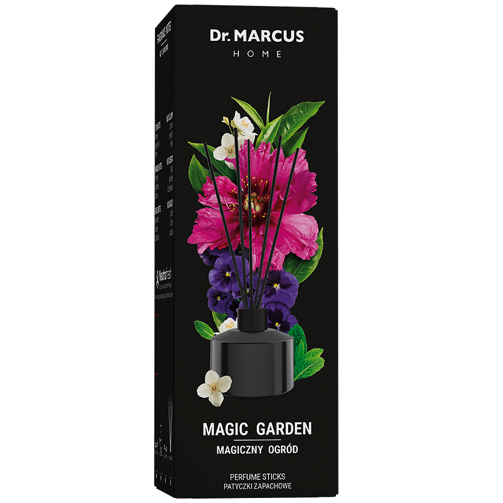 PATYCZKI ZAPACHOWE Dr. Marcus Magic Garden Rodzaj dyfuzor z patyczkiem