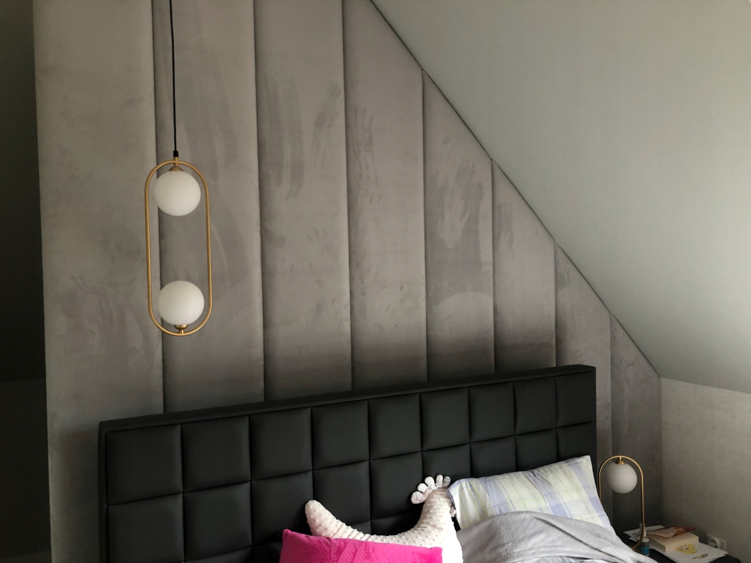 PANEL ŚCIENNY TAPICEROWANY 30x60 Mattone Szerokość mebla 60 cm