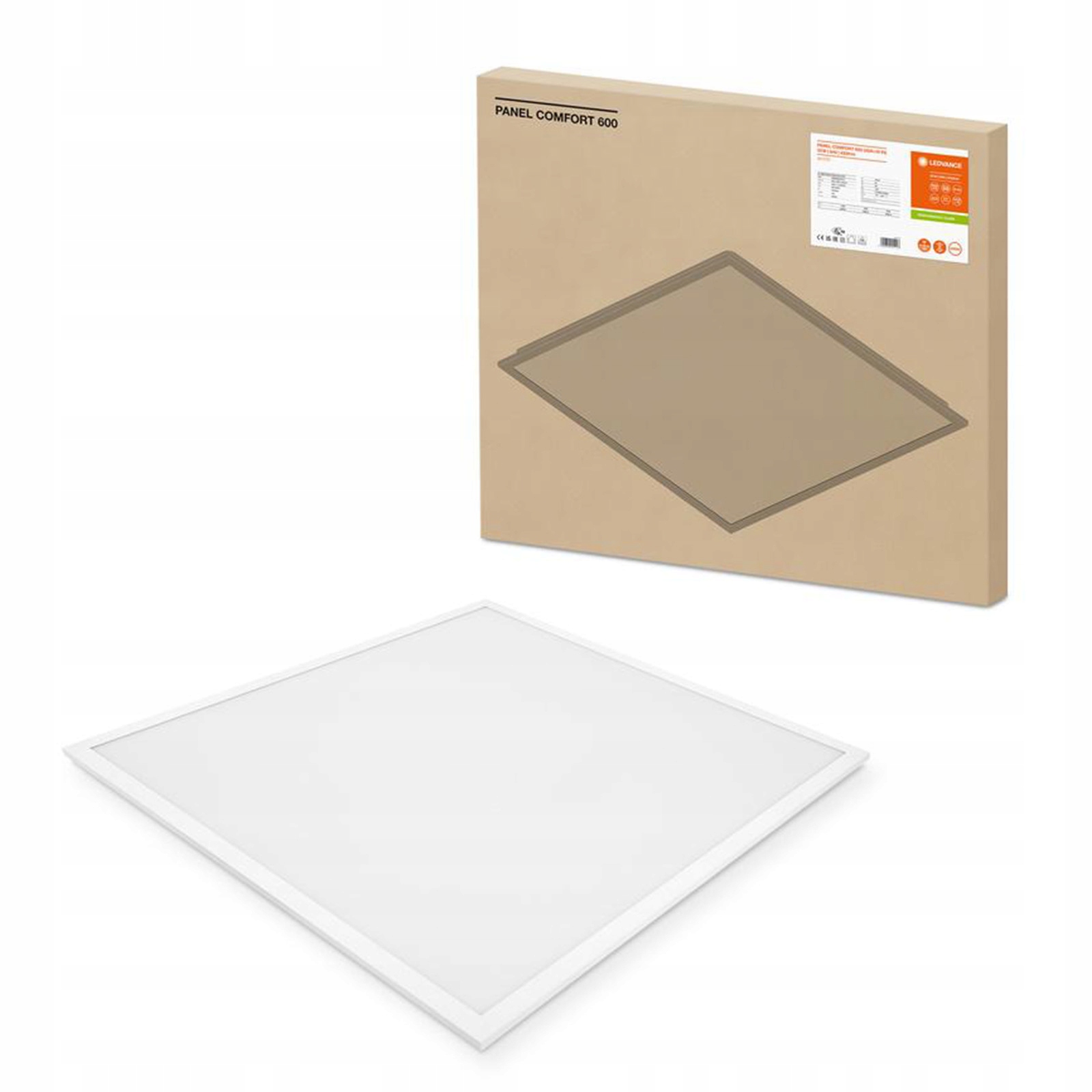 Led panel Stropné kancelárske svietidlo Kaseton 33W 4320lm 4000K 60x60cm UGR19